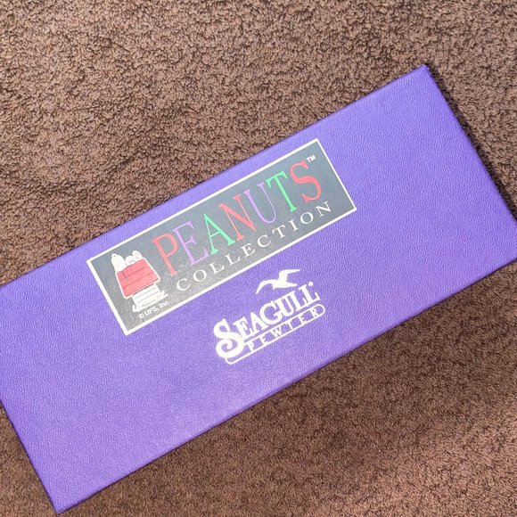 Seagull Pewter Peanuts Snoopy Joe Cool and Woodstock  clock, new in box - Picture 7 of 9